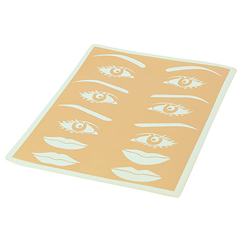 Коврик Брови Глаза Губы