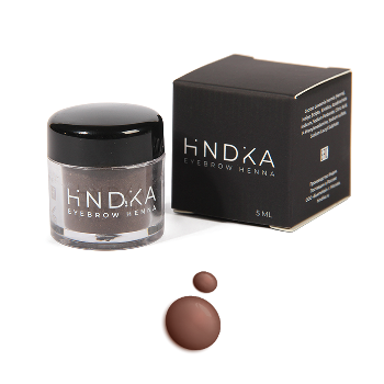 Soft brown / мягкий коричневый, ХНА для бровей и ресниц 