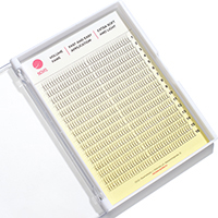 Готовые пучки на ленте 3D для наращивания ресниц